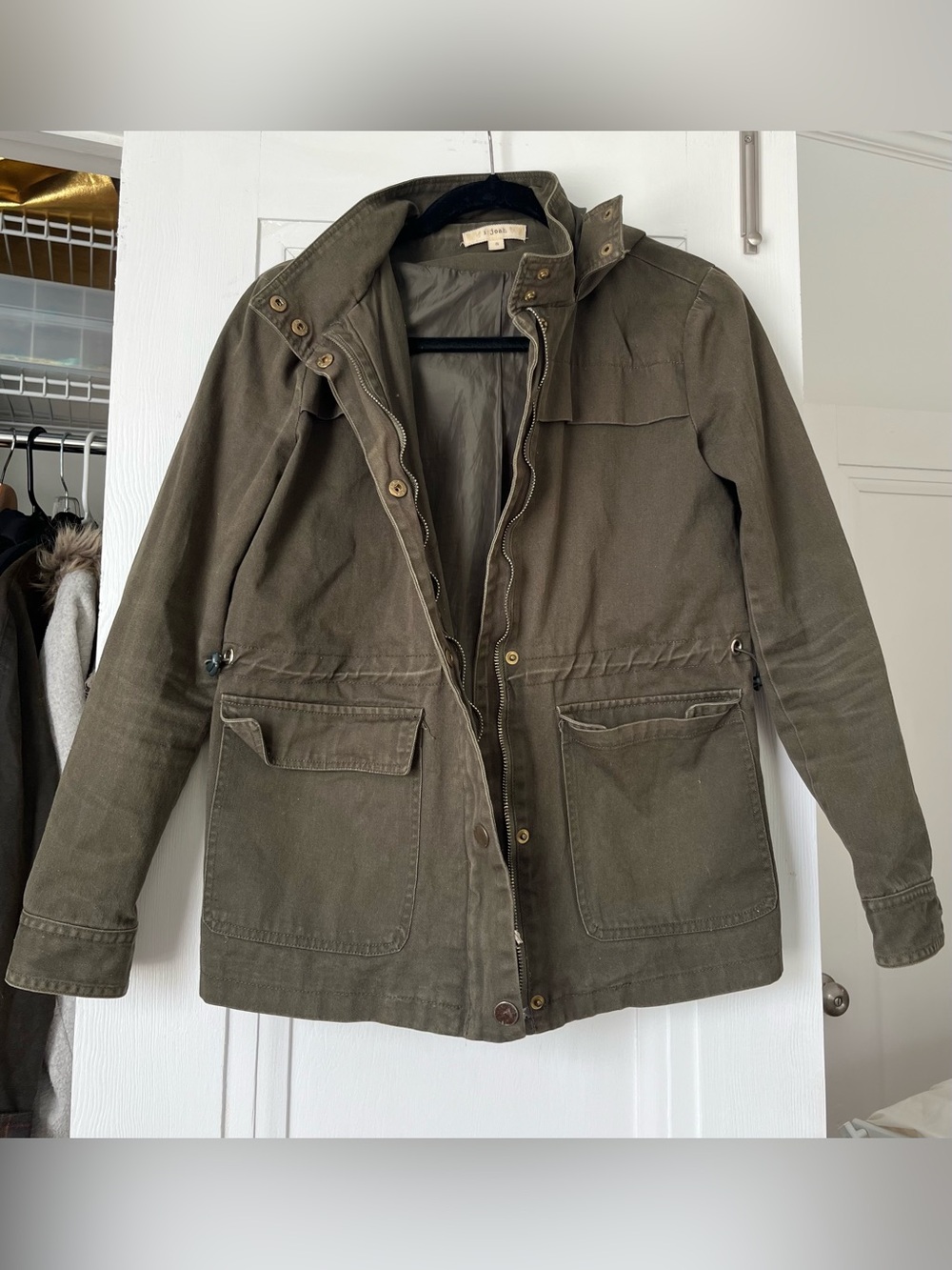 Olive Green Women’s Utility Jacket